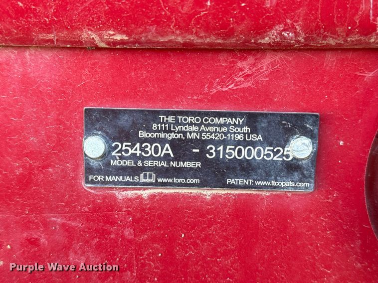 image for item EJ3305 2015 Toro RT600 trencher