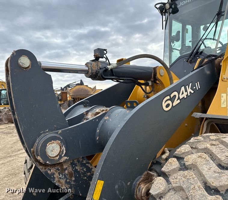 image for item EJ3344 2018 John Deere 624K-II wheel loader