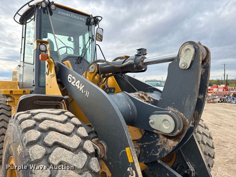 image for item EJ3344 2018 John Deere 624K-II wheel loader