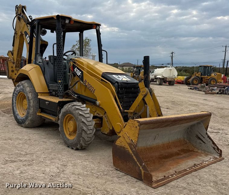 image for item EJ3356 2019 Caterpillar 416F2 backhoe