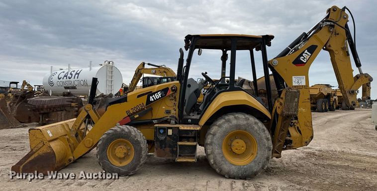 image for item EJ3356 2019 Caterpillar 416F2 backhoe