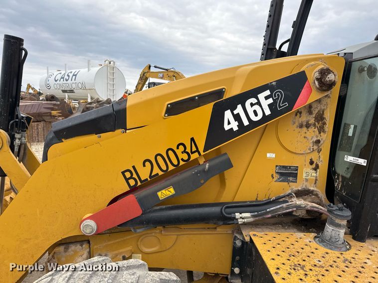 image for item EJ3356 2019 Caterpillar 416F2 backhoe