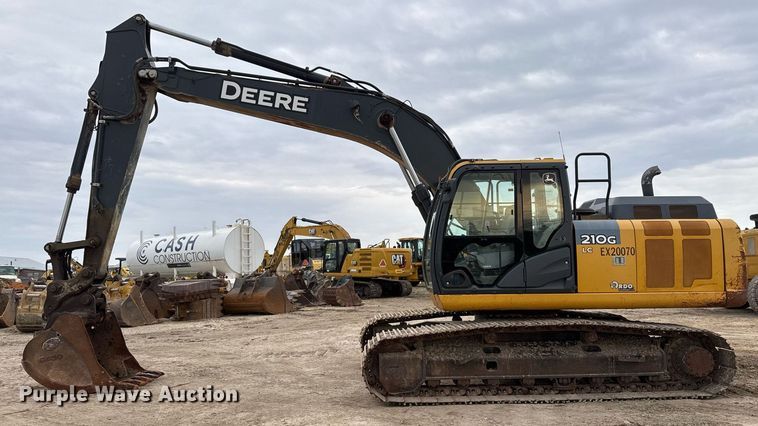 image for item EJ3358 2018 John Deere 210G LC excavator