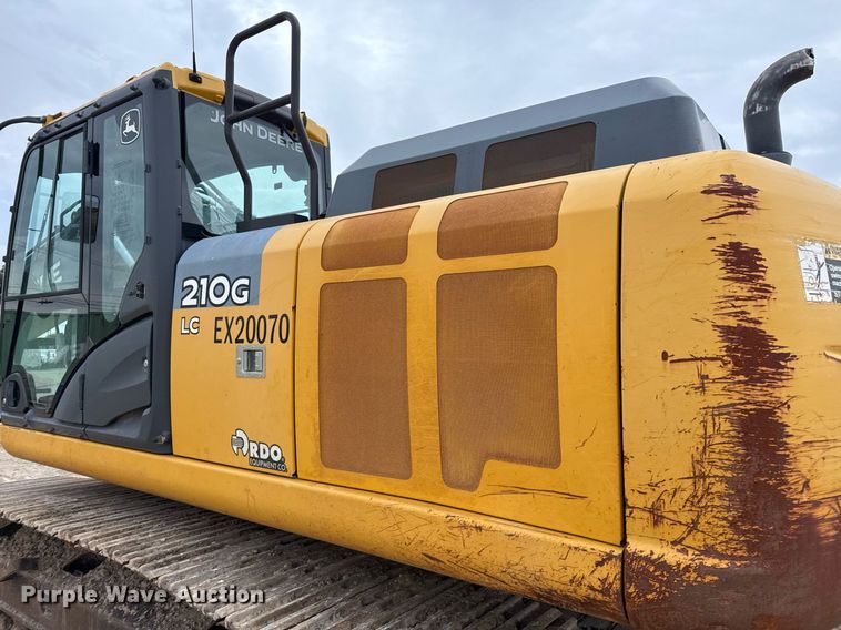 image for item EJ3358 2018 John Deere 210G LC excavator