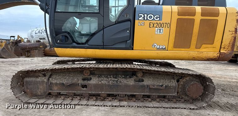 image for item EJ3358 2018 John Deere 210G LC excavator