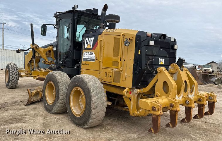 image for item EJ3360 2016 Caterpillar 140M3 motor grader