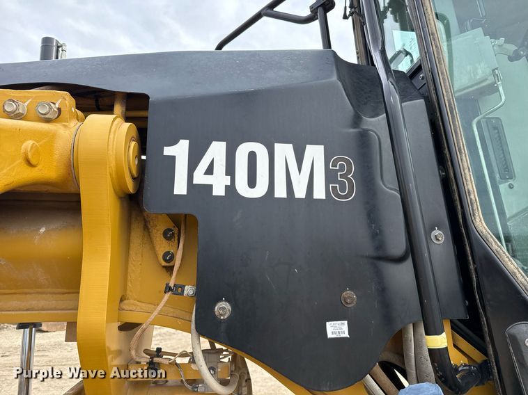 image for item EJ3360 2016 Caterpillar 140M3 motor grader