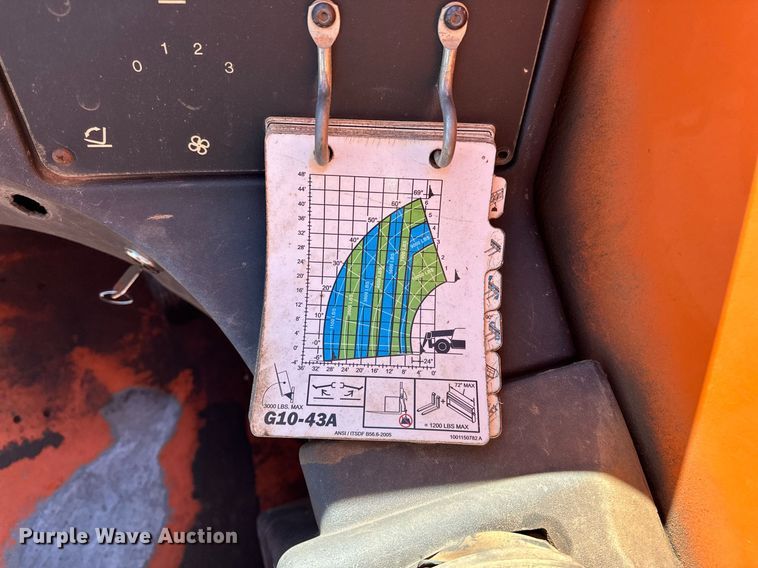 image for item EJ5159 2015 JLG G10-43A telehandler