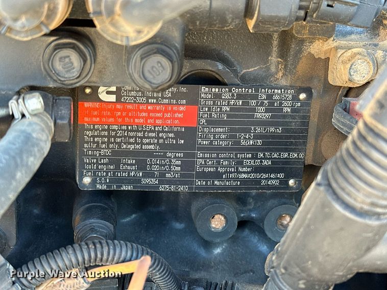 image for item EJ5159 2015 JLG G10-43A telehandler