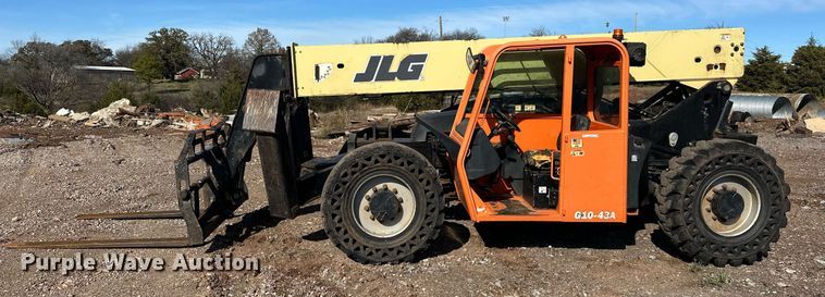 image for item EJ5160 2014 JLG G10-43A telehandler
