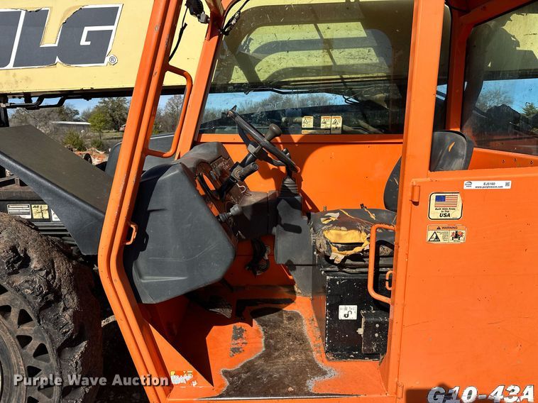 image for item EJ5160 2014 JLG G10-43A telehandler