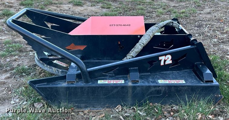 image for item EK3704 Skid Pro 612-1-0003 skid steer brush mower