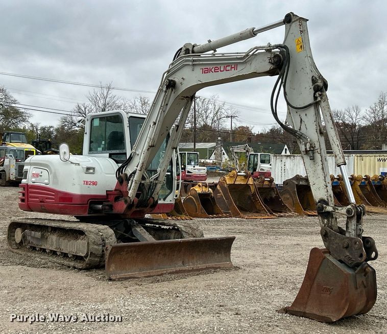 image for item EK3711 2015 Takeuchi TB290 mini excavator