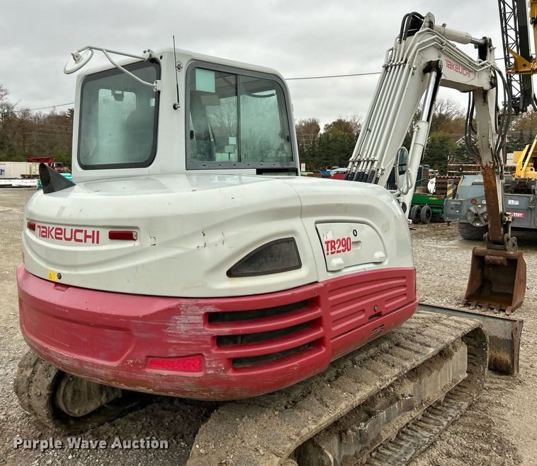 image for item EK3711 2015 Takeuchi TB290 mini excavator
