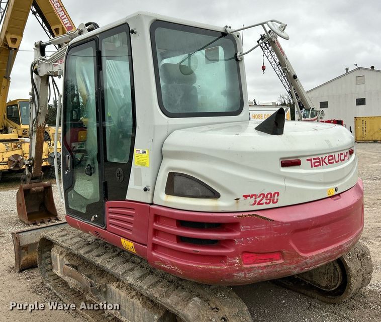 image for item EK3711 2015 Takeuchi TB290 mini excavator