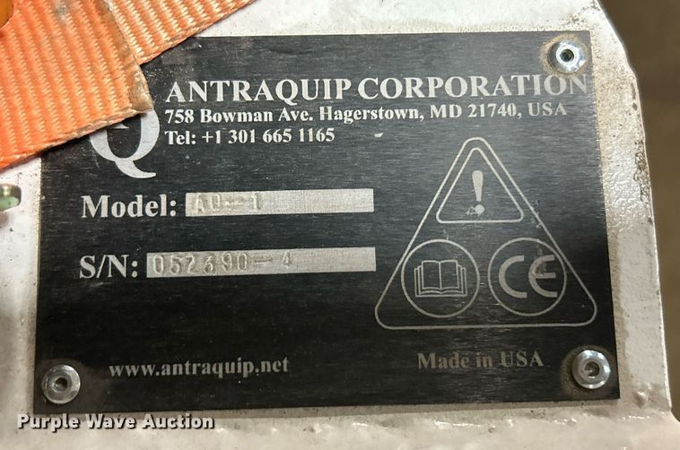 image for item EK3713 Antraquip Corporation A0-1 skid steer cold planer