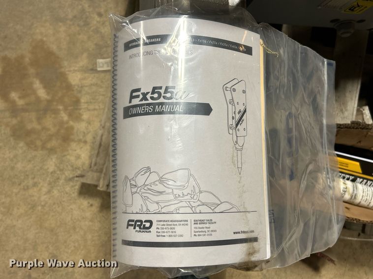 image for item EK3714 FRD FX55A-CP skid steer breaker