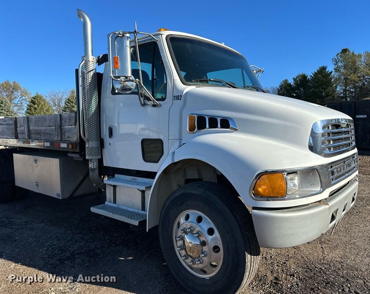 image for item EN2557 2004 Sterling  Acterra flatbed truck