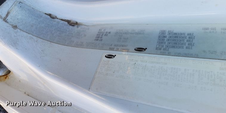 image for item EN2557 2004 Sterling  Acterra flatbed truck