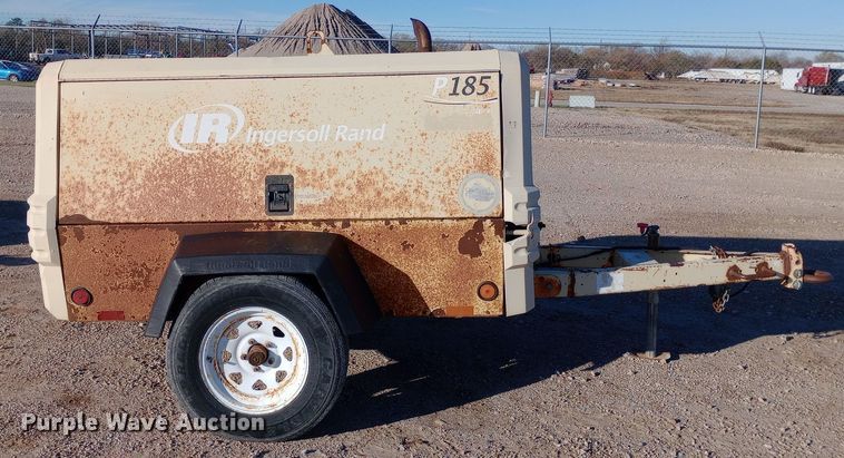 image for item EN8562 2007 Ingersoll Rand P185WIR air compressor