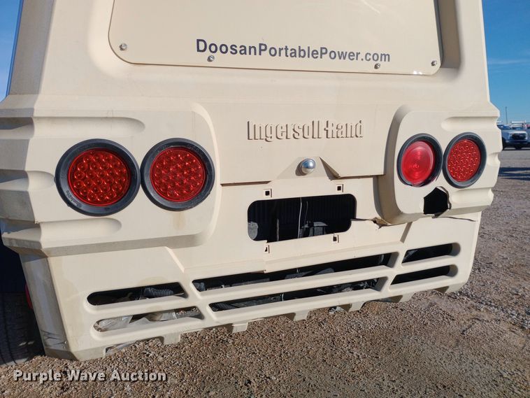 image for item EN8563 2012 Ingersoll Rand P185WJD air compressor