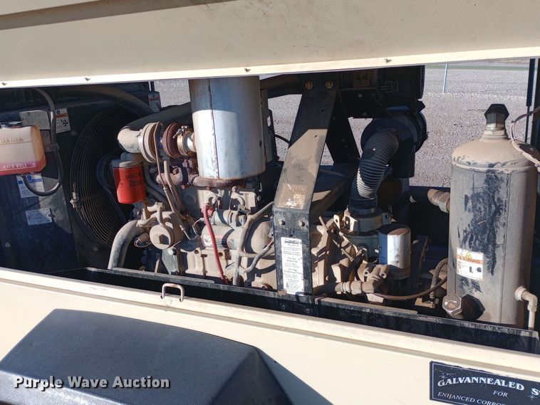 image for item EN8563 2012 Ingersoll Rand P185WJD air compressor