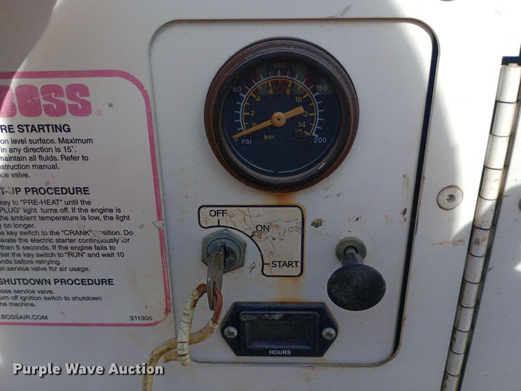 image for item EN8570 Boss Industries Bullet G air compressor