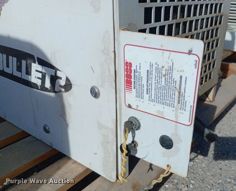 image for item EN8571 Boss Industries Bullet 2 air compressor