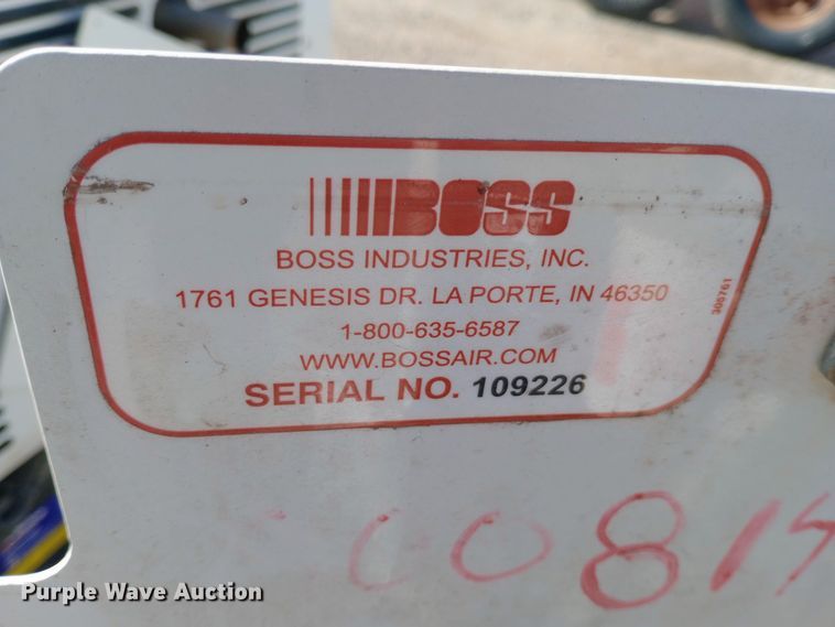 image for item EN8571 Boss Industries Bullet 2 air compressor