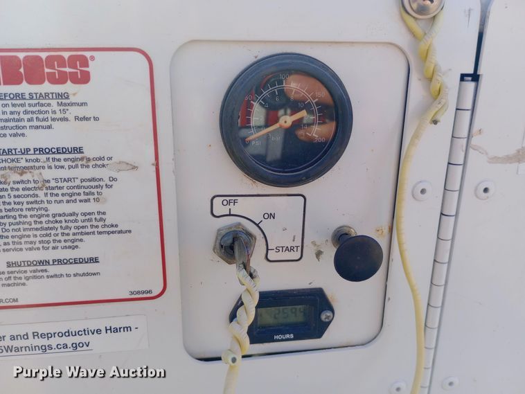 image for item EN8572 Boss Industries Bullet G air compressor