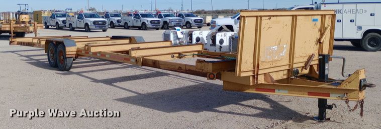 image for item EN8574 2011 Lucon pole trailer