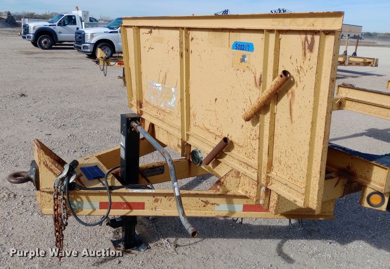 image for item EN8574 2011 Lucon pole trailer