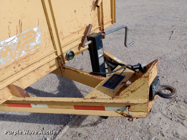 image for item EN8574 2011 Lucon pole trailer