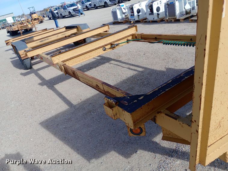 image for item EN8574 2011 Lucon pole trailer