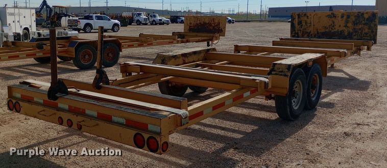 image for item EN8576 2012 Lucon pole trailer