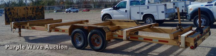 image for item EN8576 2012 Lucon pole trailer