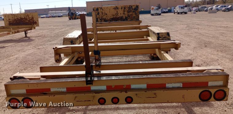 image for item EN8576 2012 Lucon pole trailer