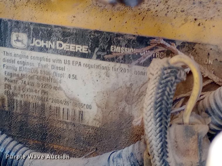 image for item EN8577 2012 John Deere 310J backhoe