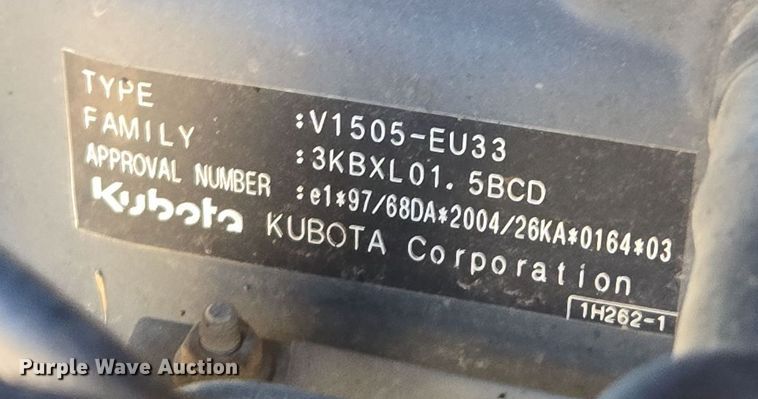 image for item EQ3602 2008 Bobcat  S100 skid steer loader