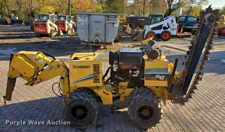 image for item EQ3603 2014 Vermeer  LM42  trencher