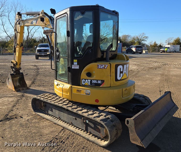image for item EQ3650 2018 Caterpillar  305.5E2 mini excavator