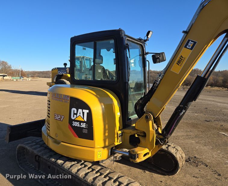 image for item EQ3650 2018 Caterpillar  305.5E2 mini excavator