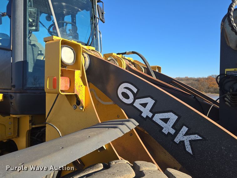 image for item EQ3652 2012 John Deere  644K wheel loader