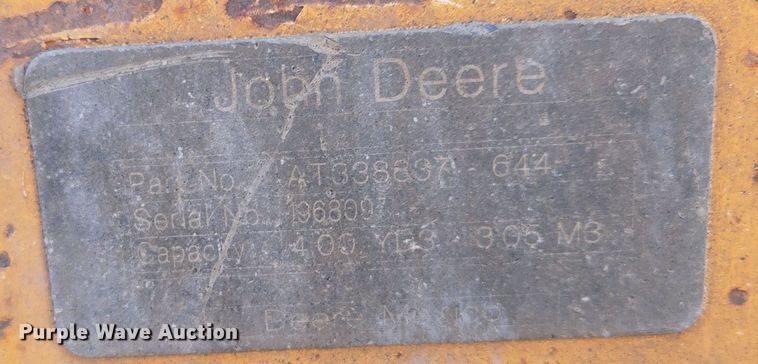 image for item EQ3652 2012 John Deere  644K wheel loader