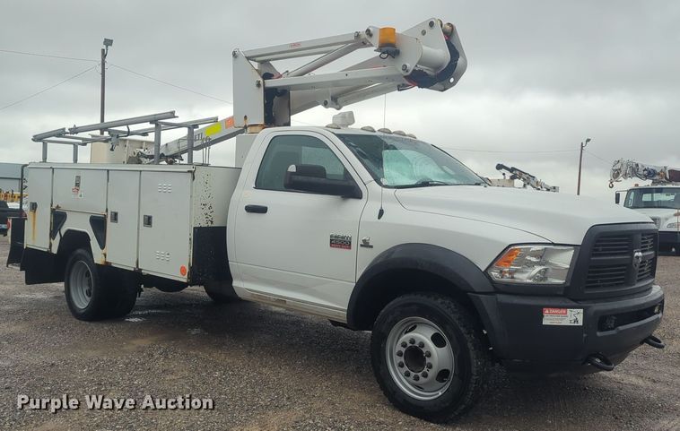 image for item ER4540 2012 Dodge Ram 4500HD bucket truck