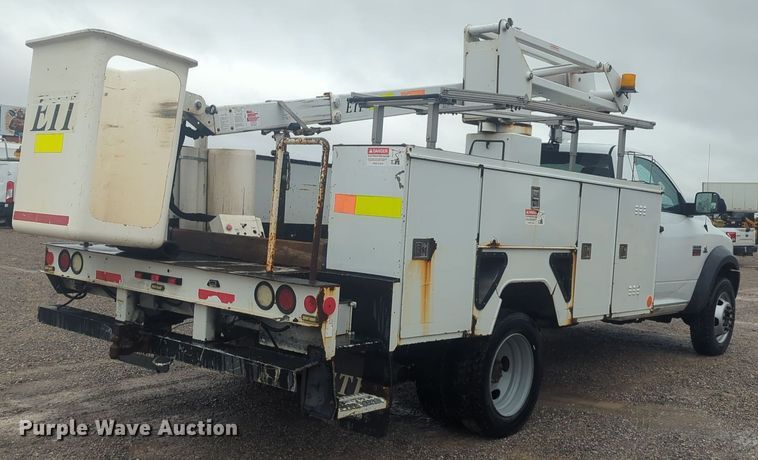 image for item ER4540 2012 Dodge Ram 4500HD bucket truck