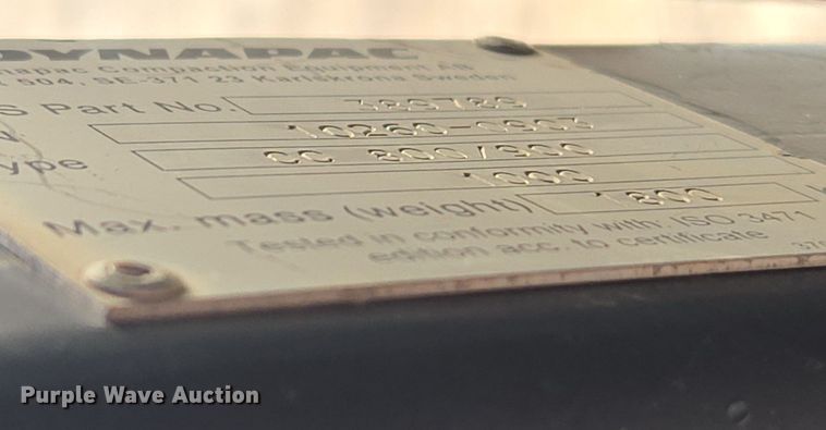 image for item ER5021 2006 Dynapac CC900 double drum vibratory roller