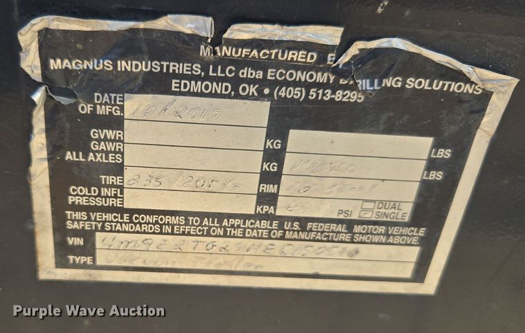 image for item ER5025 Vacuum excavator