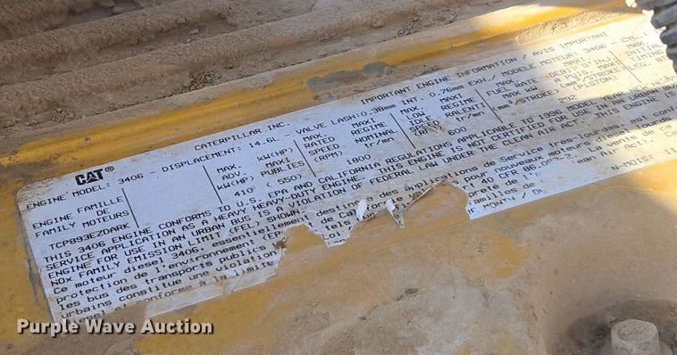 image for item ER5026 1996 Freightliner FLD semi truck