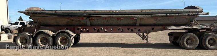 image for item ER5027 2005 Midland TW3000 side dump trailer